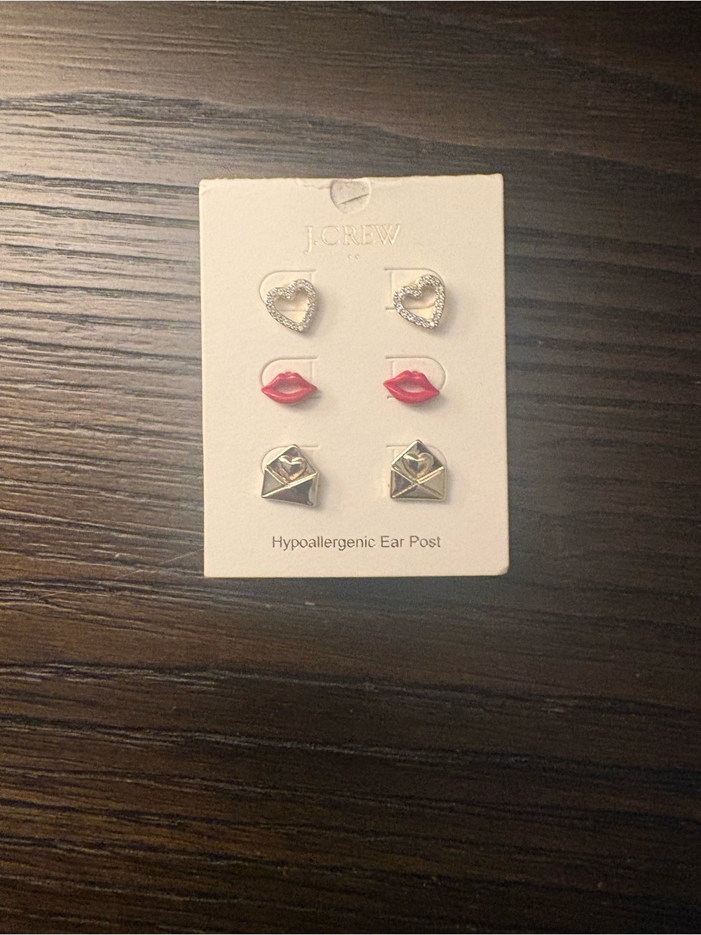 NEW J. Crew 3 earrings set